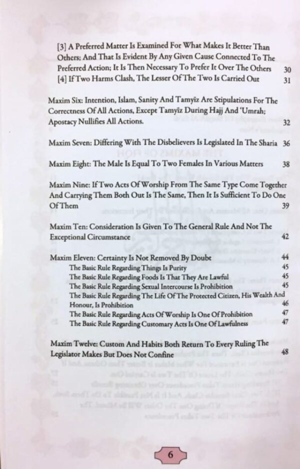 Maxims of Fiqh (al-Qawa’id al-Fiqhiyyah) - Bild 3