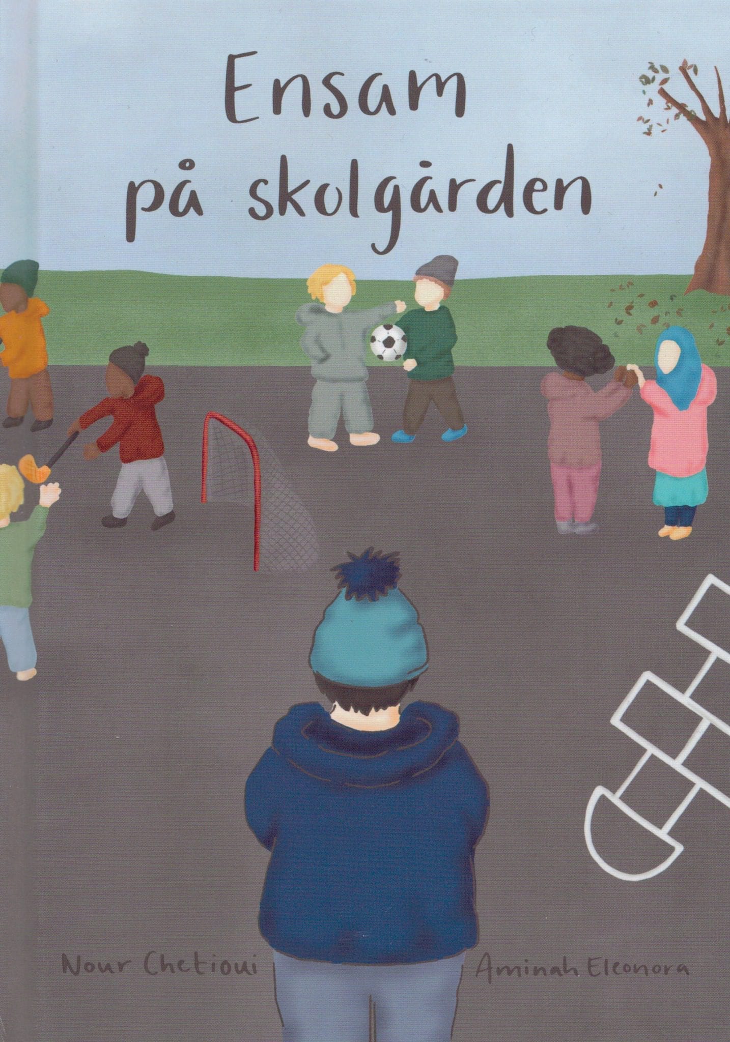Ensam på skolgården