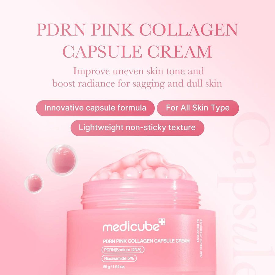 Medicube PDRN Pink Collagen Capsule Cream 55g - Bild 2