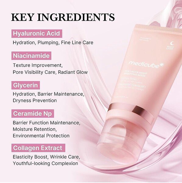 Medicube Collagen Night Wrapping Mask 75ml - Bild 5