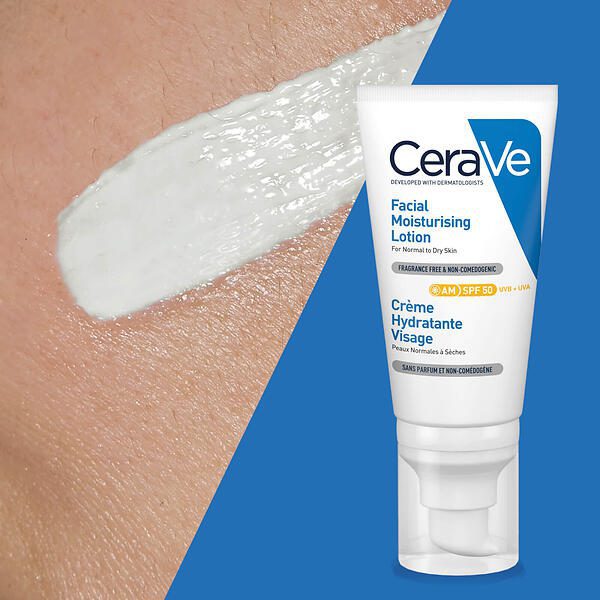 CeraVe Facial Moisturizing Lotion Normal/Dry Skin SPF50 52ml - Bild 3