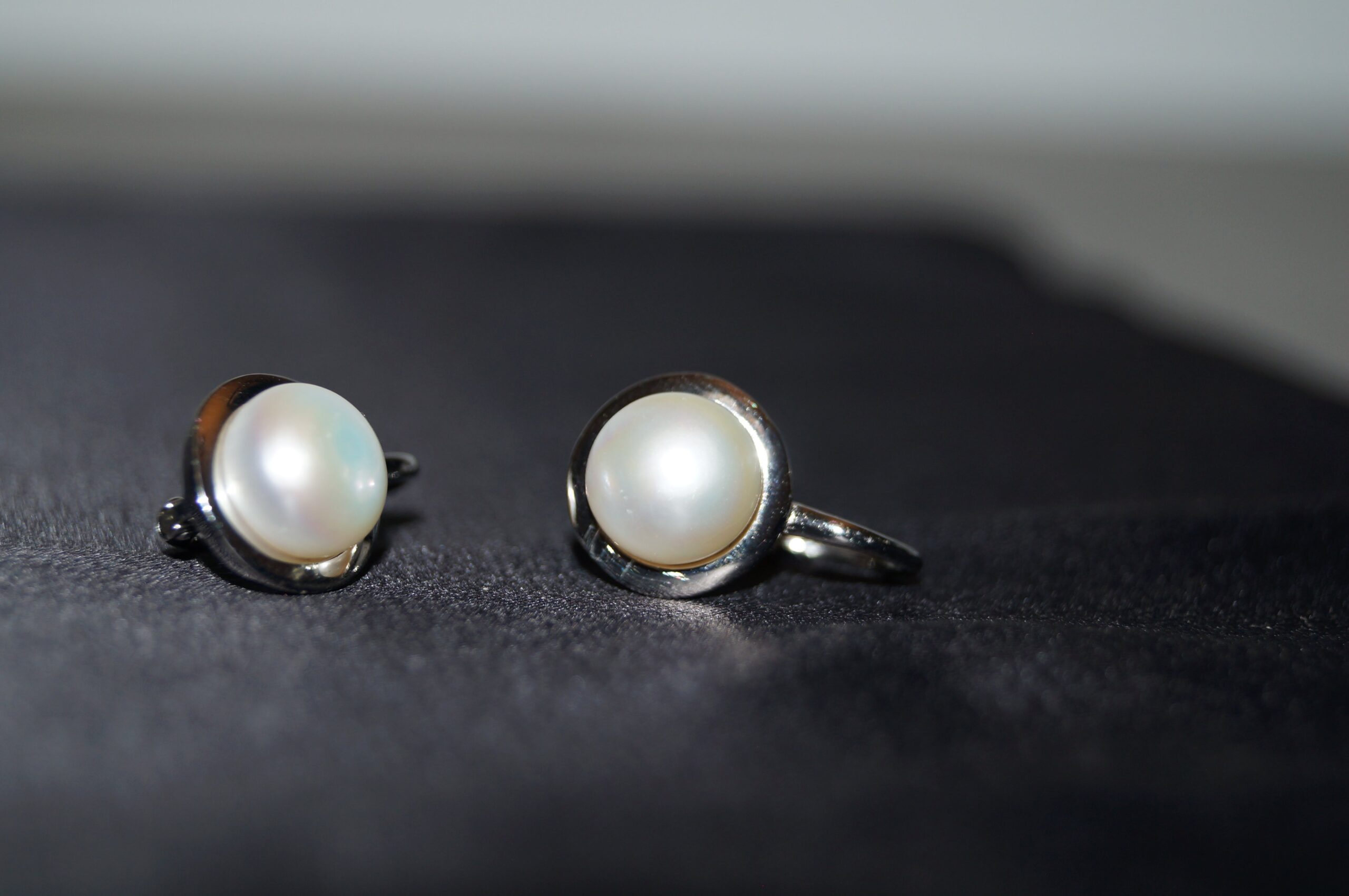 "Pearl Elegance" Äkta Silver 925 Örhängen med Sötvattenspärlor - Bild 4