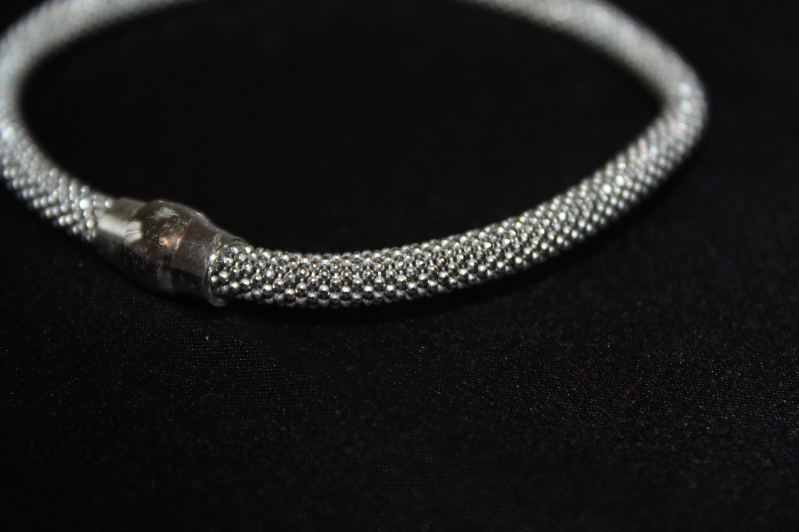 Milano Mesh – Armband i Sterling Silver - Stilrent armband i 925 silver med magnetlås - Bild 2