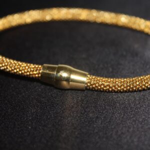 Luna Dorata – Guldglans i Silver - Lyxigt Armband i Förgyllt 925 Silver – Guldtonad Elegans