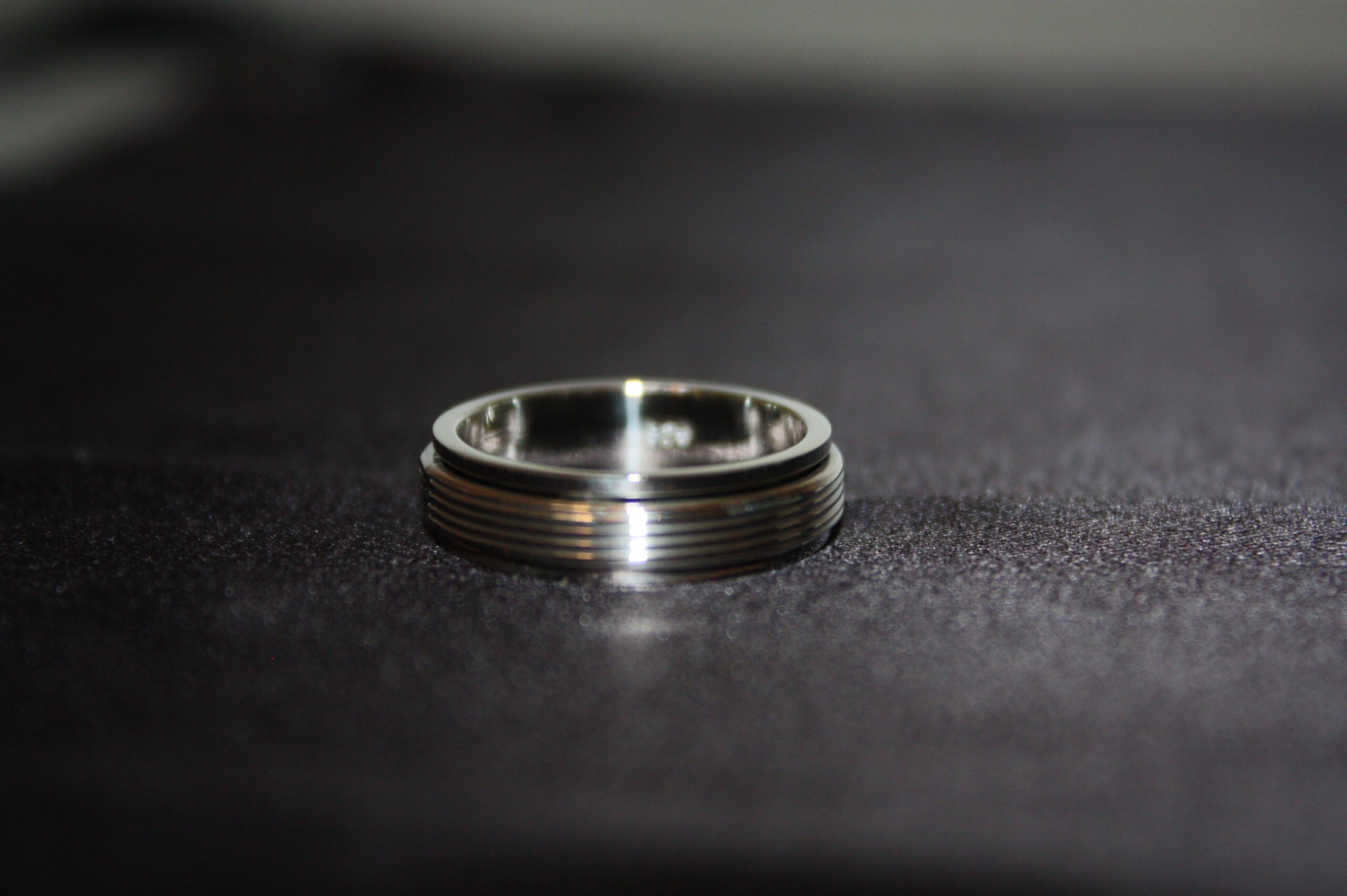 Streamline - Tidlös Silverring med Raka Linjer – 925 Sterling Silver - Bild 2