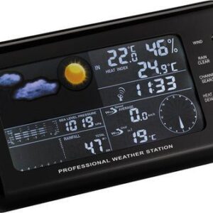 VENTUS W177 - Väderstation med färgskärm, regnmätare och anemometer W177