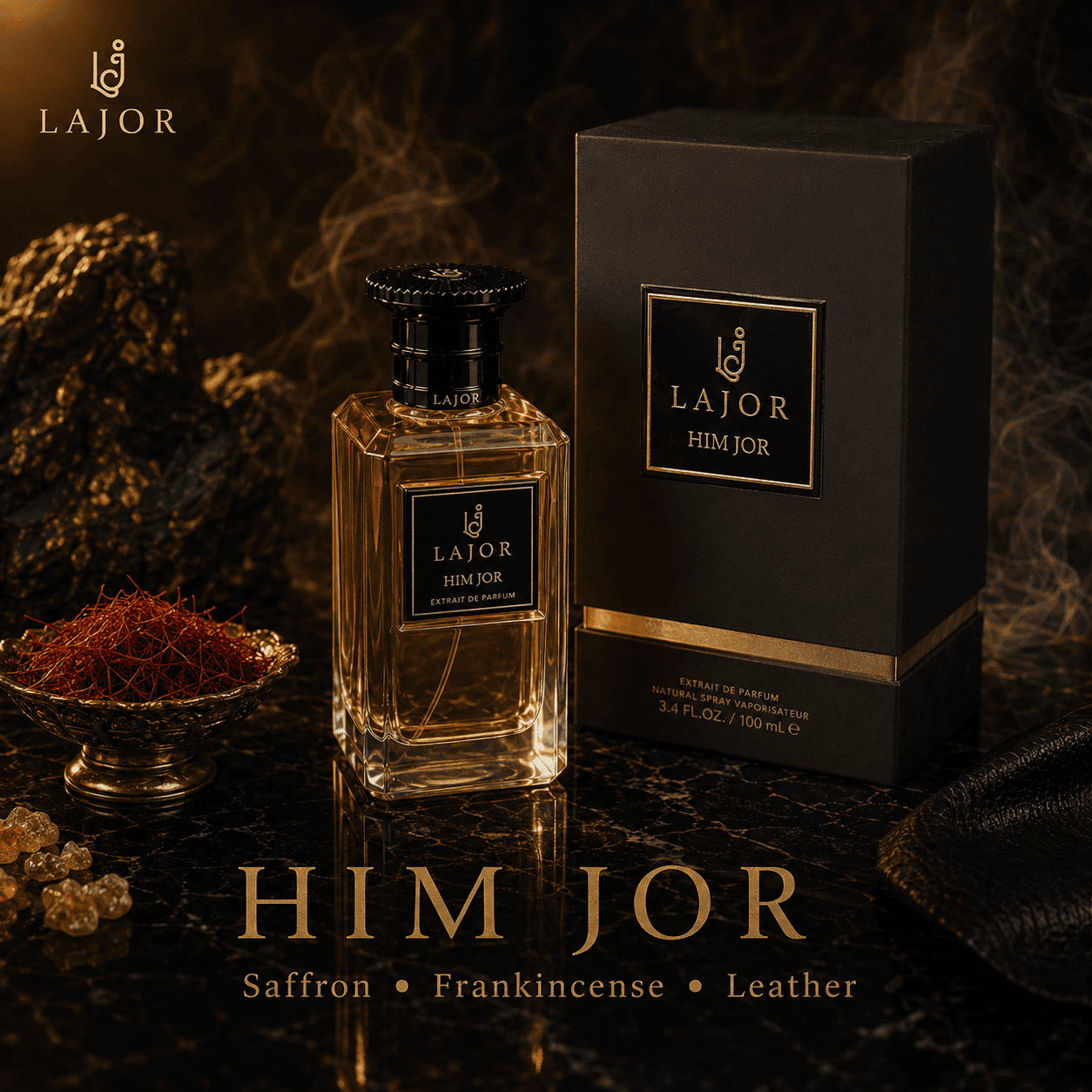 LAJOR HIM JOR – Extrait de Parfum 100 ml - Bild 2