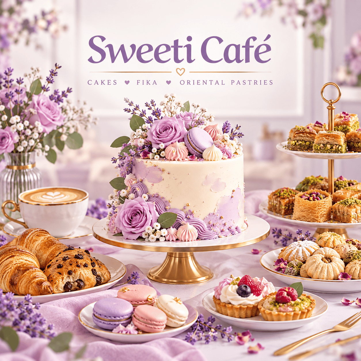 Sweeti Café – café, fika och beställningstårtor i Malmö
